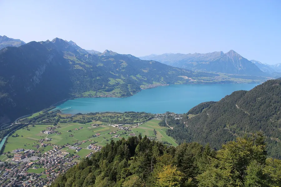 Blick vom Harder auf den Thunersee