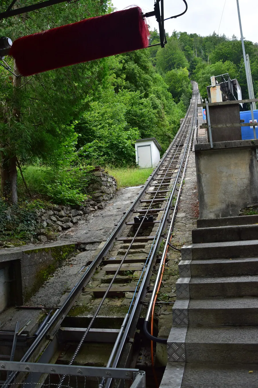 Die Gleise der Harderbahn