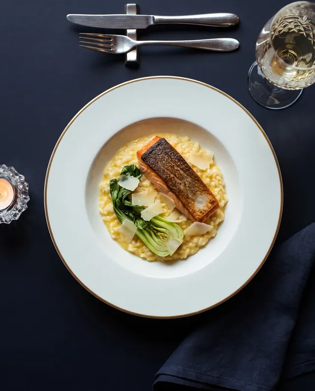 Salmon Risotto