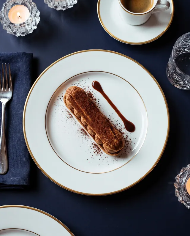 Schweizer Schokoladen Eclair