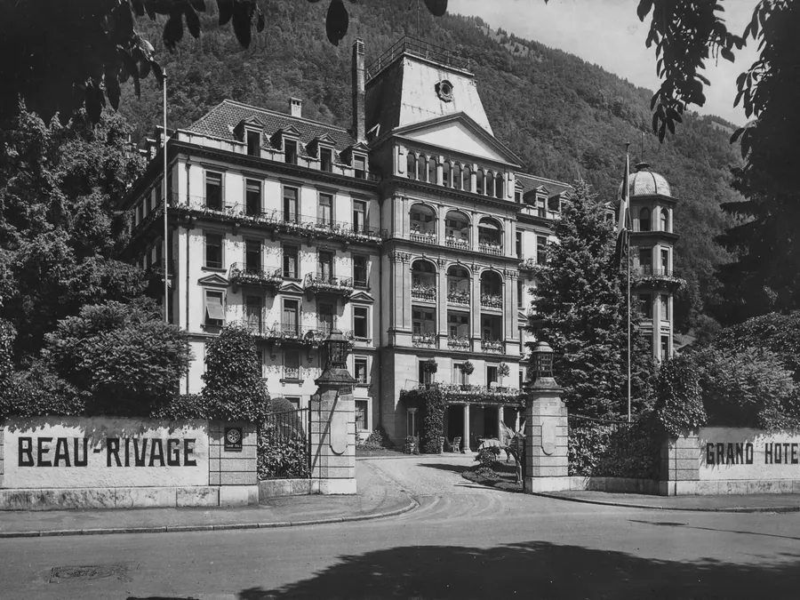 Das Hotel in früheren Jahren