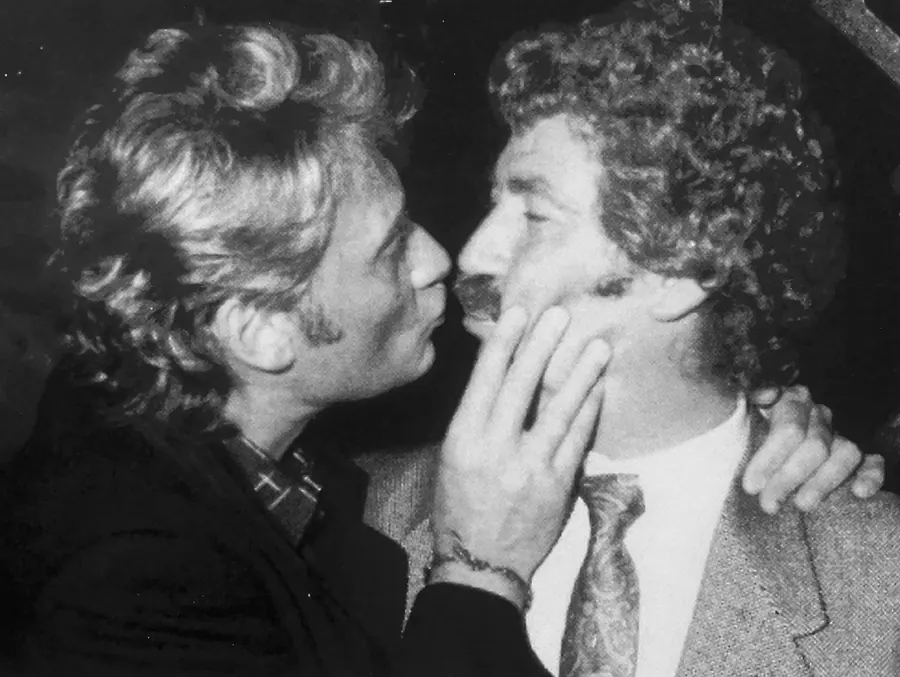 Johnny Hallyday im Grand Beau-Rivage