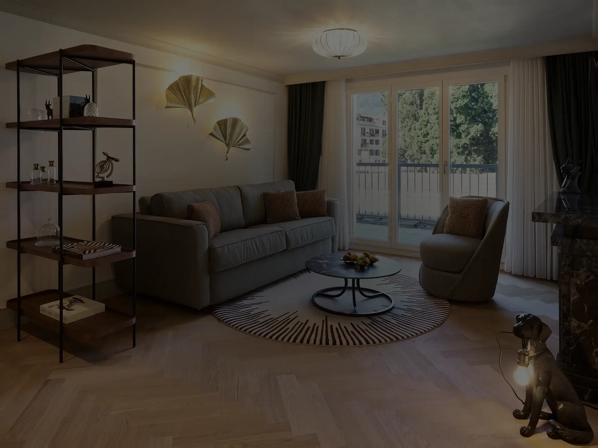 Interlaken Suite, der Wohnbereich