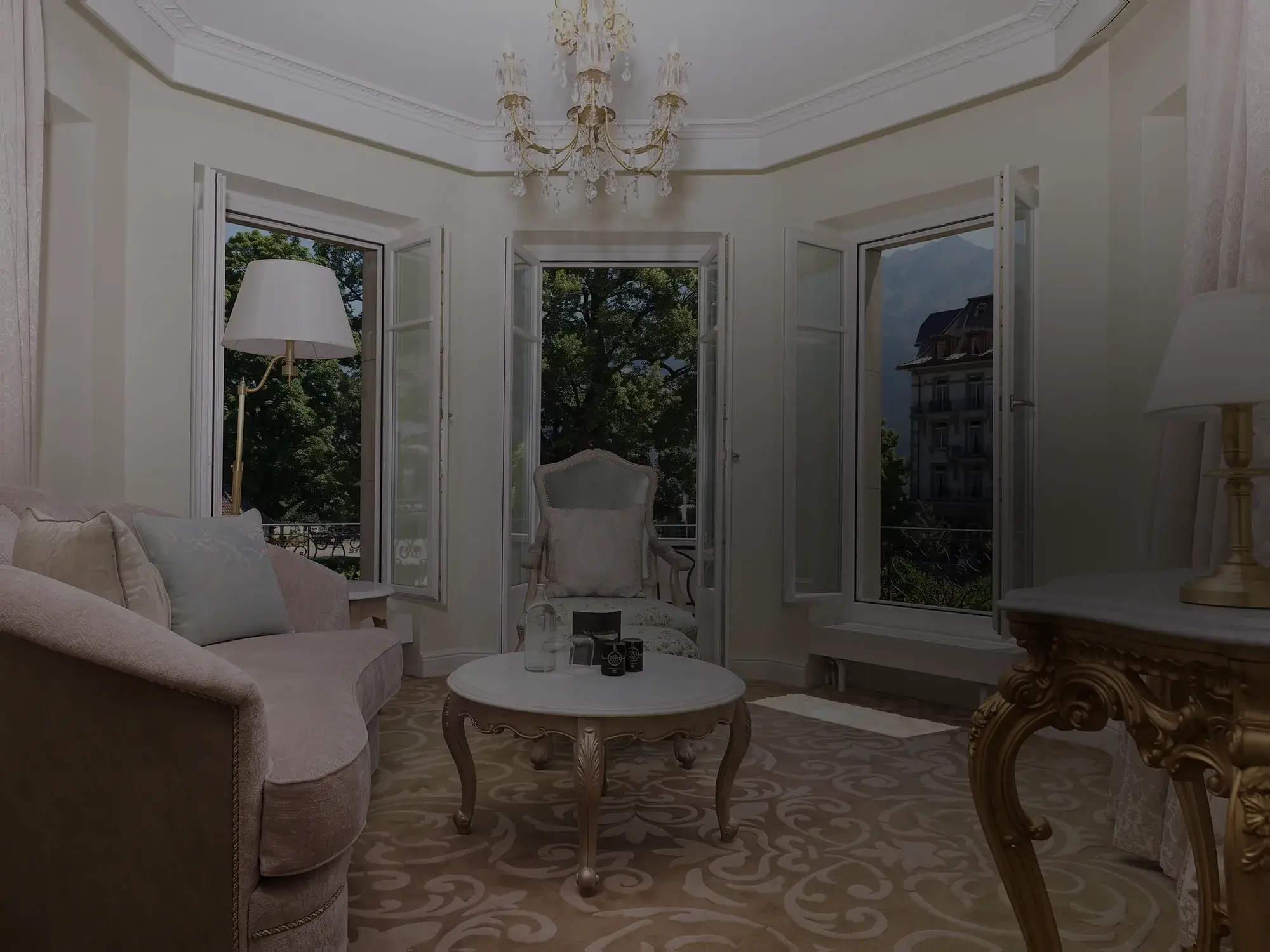Junior Suite First Class، منطقة المعيشة