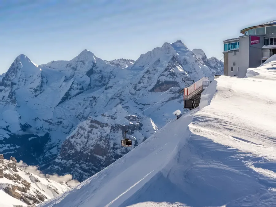 Das Schilthorn im Winter