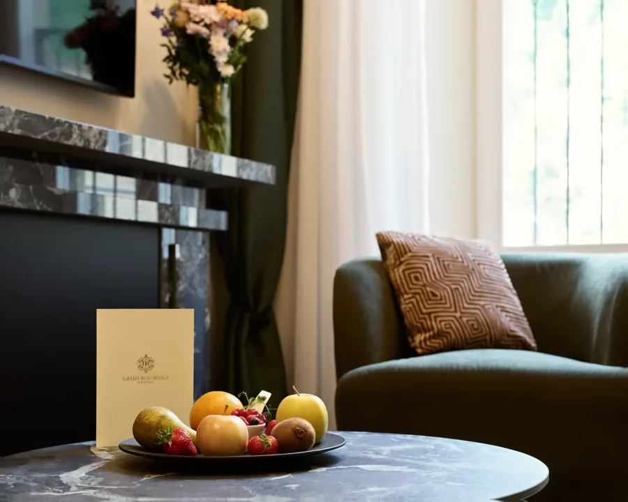 Sitzecke im Doppelzimmer Comfort