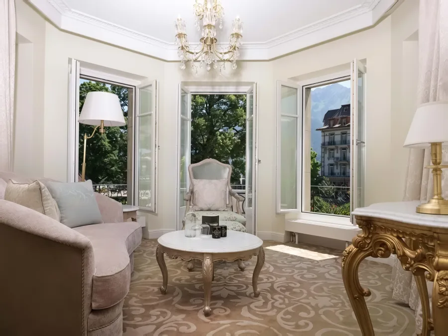 Junior Suite First Class, Sitzecke am Fenster
