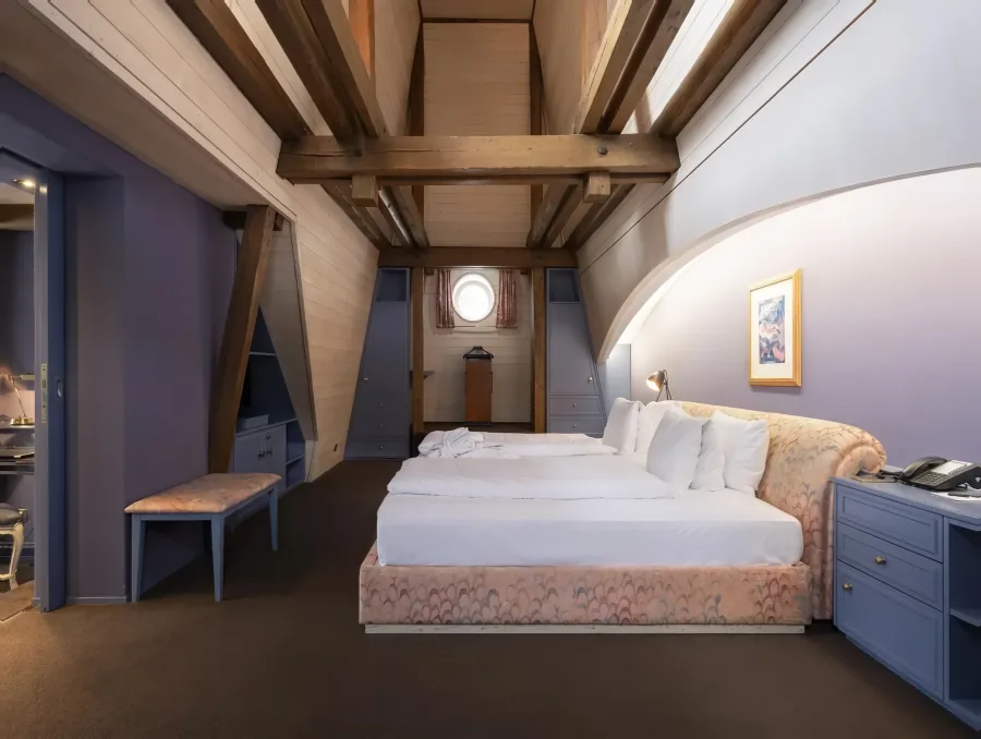 Die Royal Suite unter dem Dach